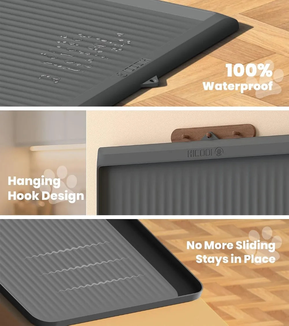 Waterproof Pet Feeding Mat 36x24,