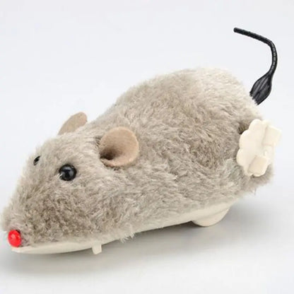1Pc Lifelike Plush Mouse Running Rat