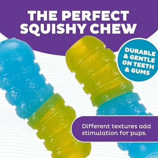 Gummiez Worm Dog Toy And Treat Stuffer,