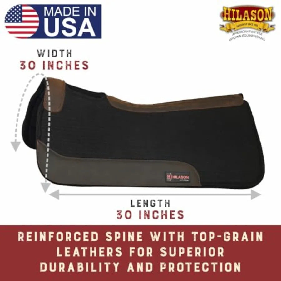 Western Wool Felt Horse Saddle Pad