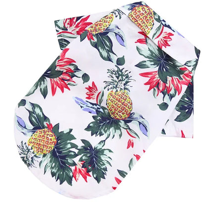 Hawaiian Style Pet Dog Clothes S