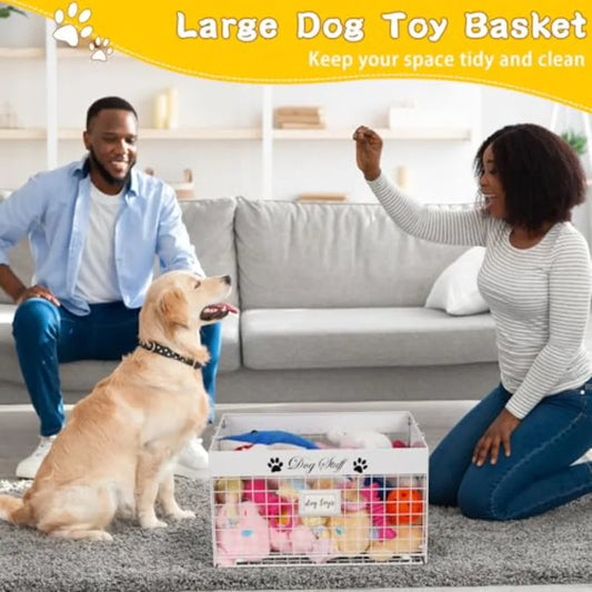 Dog Toy Basket