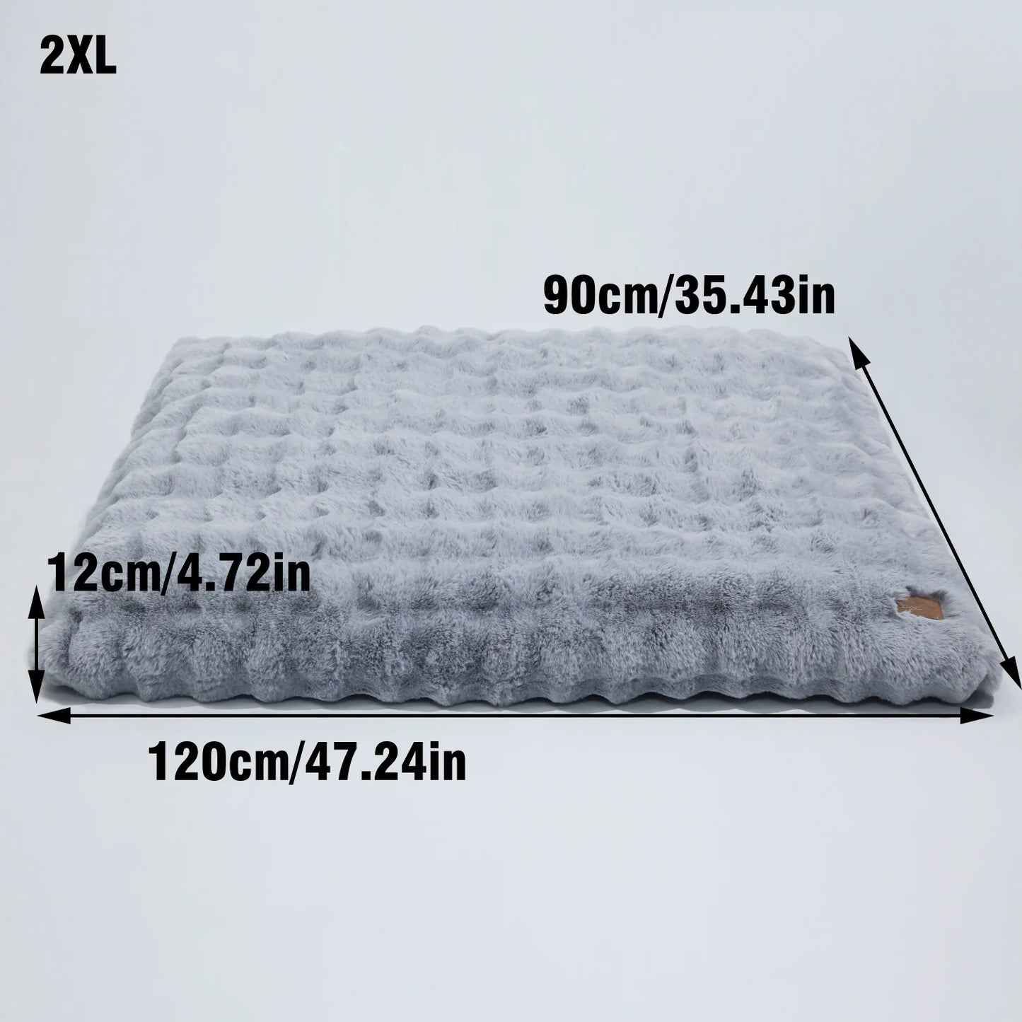 Ultra-soft Plush Dog Bed