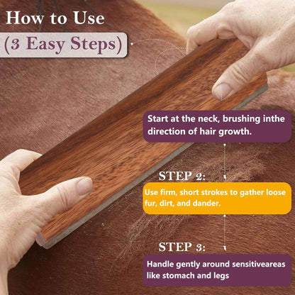 Pet/Horse cleaning and beauty brush, Horse Sweat Scrat
