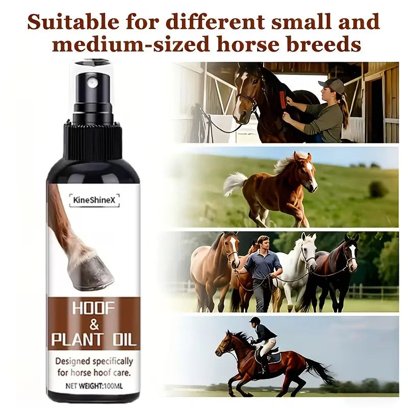 Horse Hoof Oil for Cracked Hooves