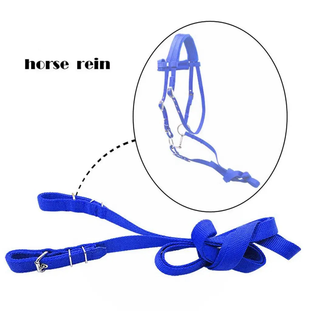 Horse Bridle Rein Harness