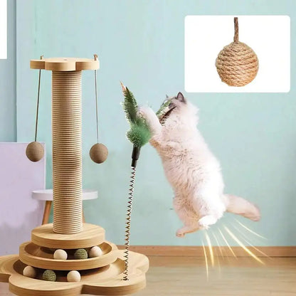 4-In-1 Interactive Cat Toy