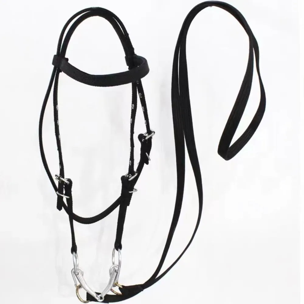 Riding Bridle Reins with Standard Thread Plate