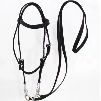 Riding Bridle Reins with Standard Thread Plate