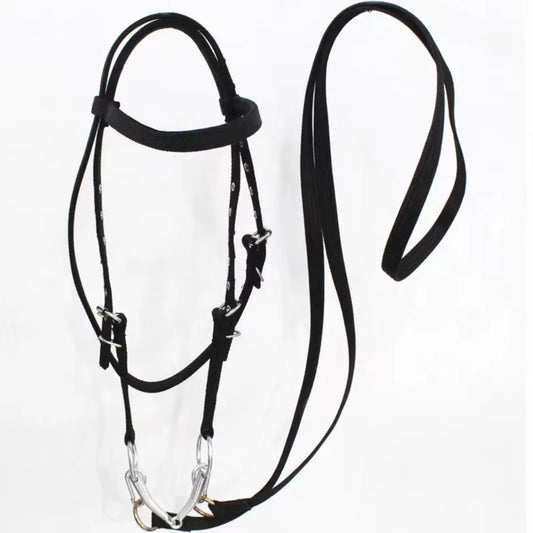 Riding Bridle Reins with Standard Thread Plate
