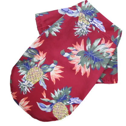 Hawaiian Style Pet Dog Clothes S