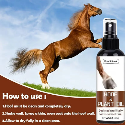 Horse Hoof Oil for Cracked Hooves