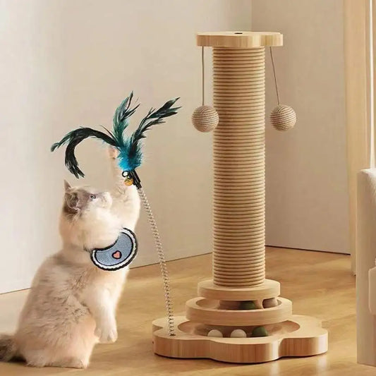 4-In-1 Interactive Cat Toy
