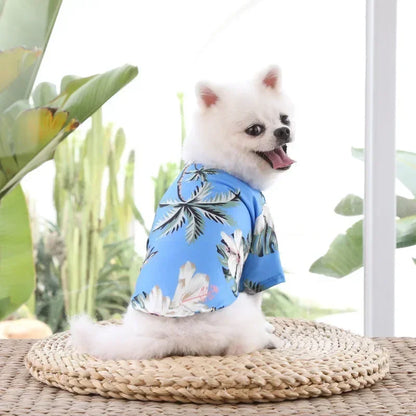 Hawaiian Style Pet Dog Clothes S