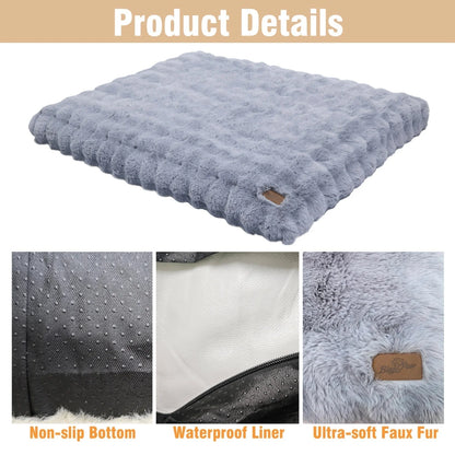 Ultra-soft Plush Dog Bed