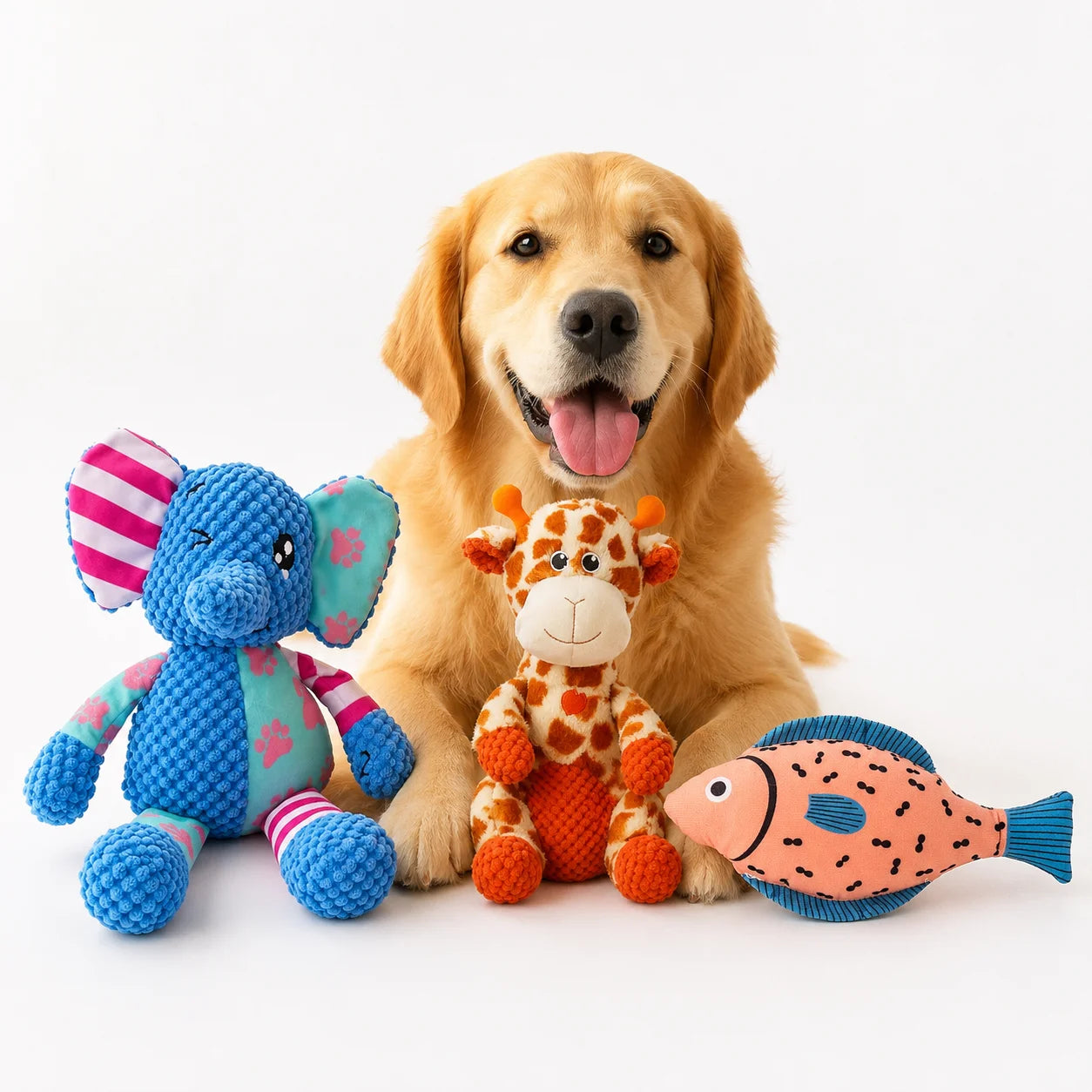 3Pcs Medium Dog Chew Toy Set