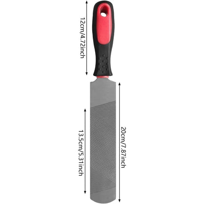 Horseshoe File with Handle High-Carbon Steel Farrier Tool