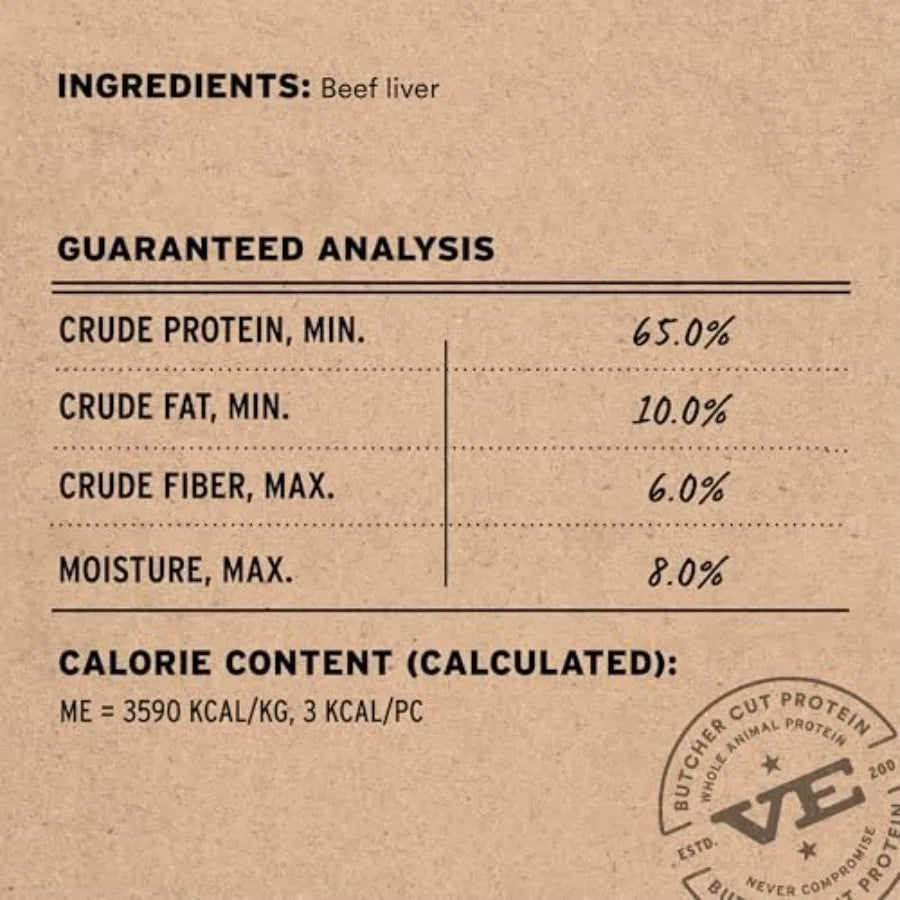 Freeze Dried Dog Treats Liver,