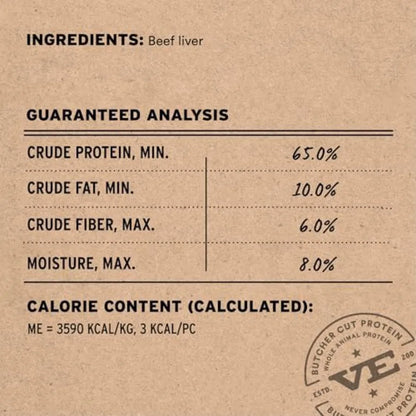 Freeze Dried Dog Treats Liver,