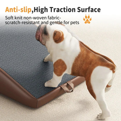 Foldable 2-in-1 Wooden Pet Steps Dog Stairs for Small Dogs And Cats