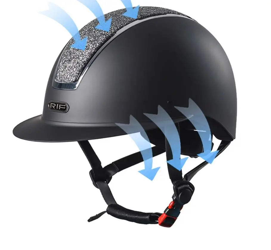 RIF EQUESTRIAN RIDING HELMET