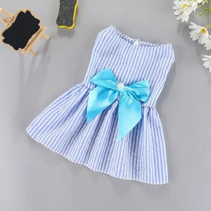 Dog Flower Princess Dress