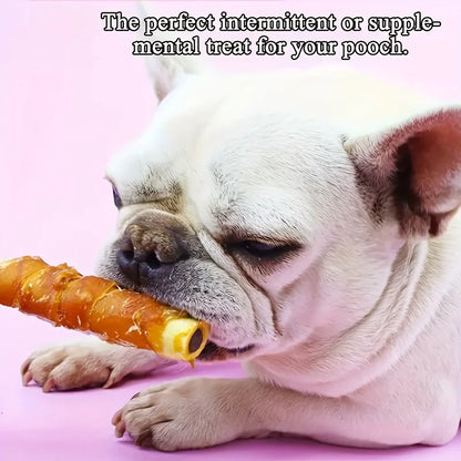 Chicken Wrapped Cowhide Chocolate Stick