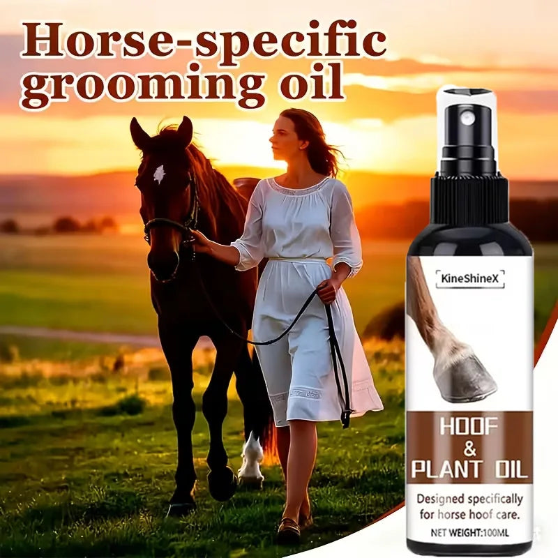 Horse Hoof Oil for Cracked Hooves
