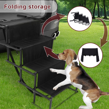 4 Steps Pet Ramp Foldable Dog Pet Ramp