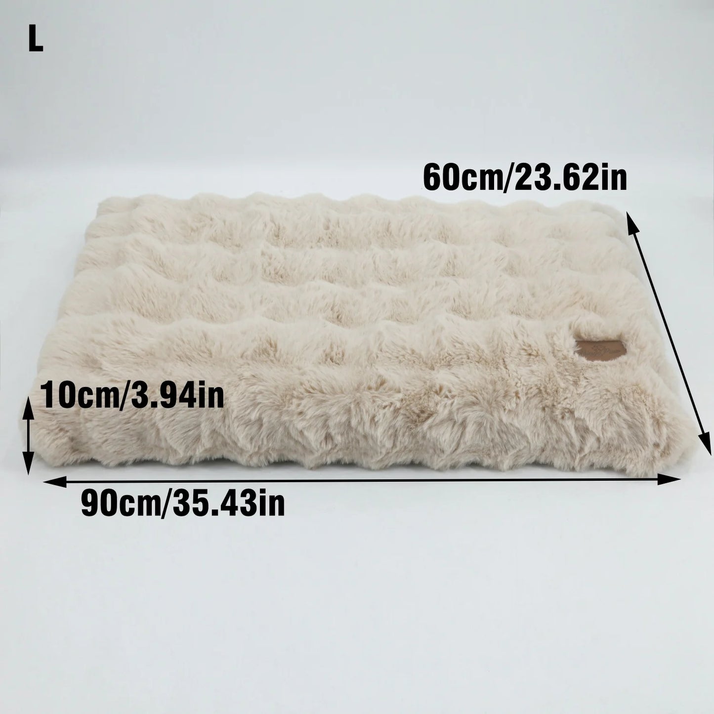 Ultra-soft Plush Dog Bed