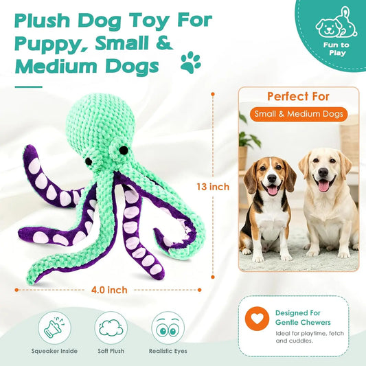 Squeaky Plush Dog Toys
