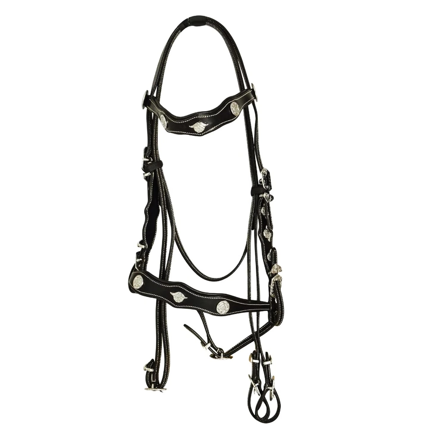 Ergonomic Leather Bridle