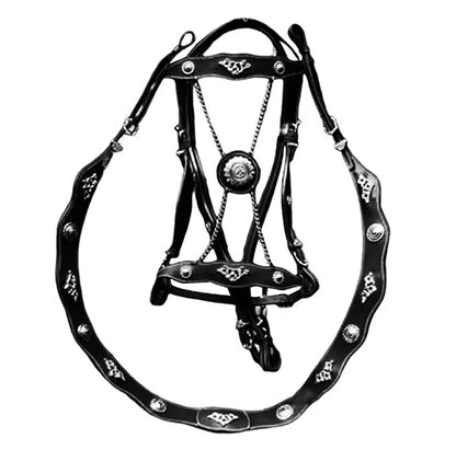 Ergonomic Leather Bridle