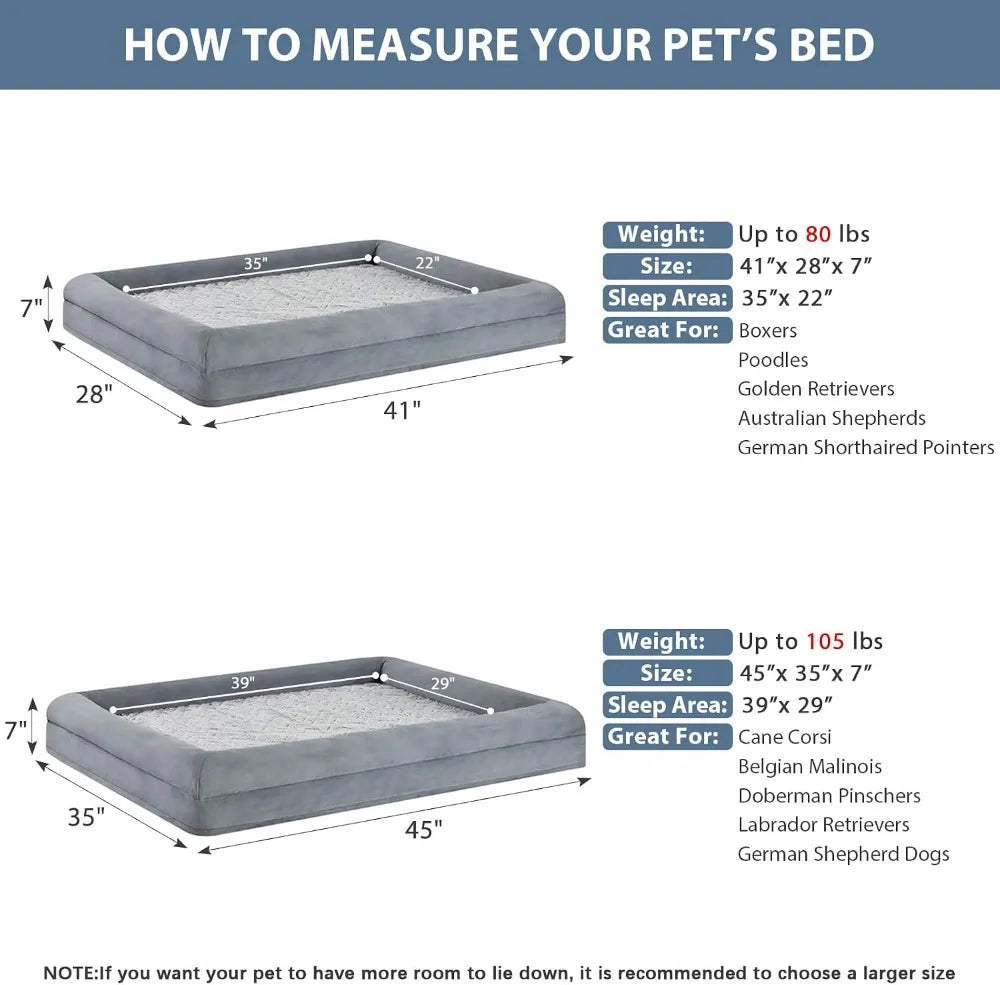 Extra Large Dog Bed,