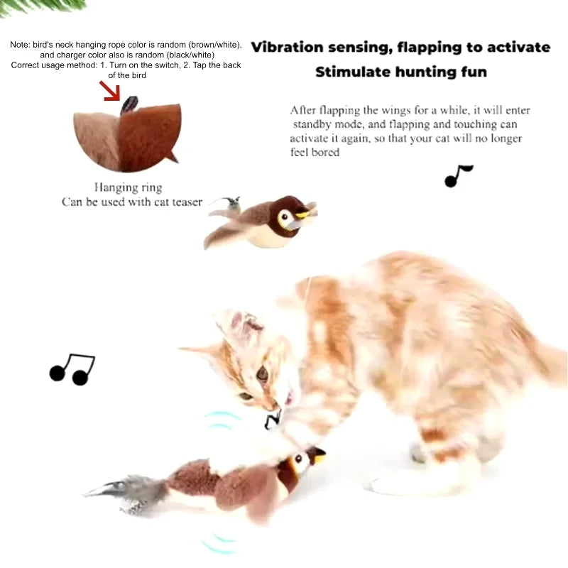 Simulated Bird Cat Toy