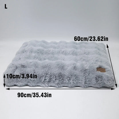 Ultra-soft Plush Dog Bed