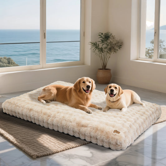 Ultra-soft Plush Dog Bed