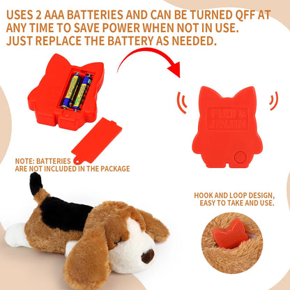Puppy Dog Heartbeat Toy