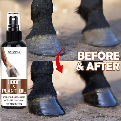 Horse Hoof Oil for Cracked Hooves