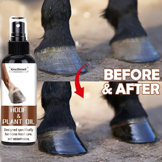 Horse Hoof Oil for Cracked Hooves