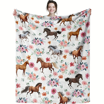 Horse Blanket Floral