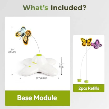 Cat Toys Interactive Butterfly