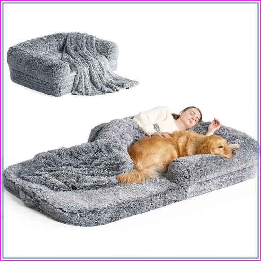 Foldable Human Dog Bed