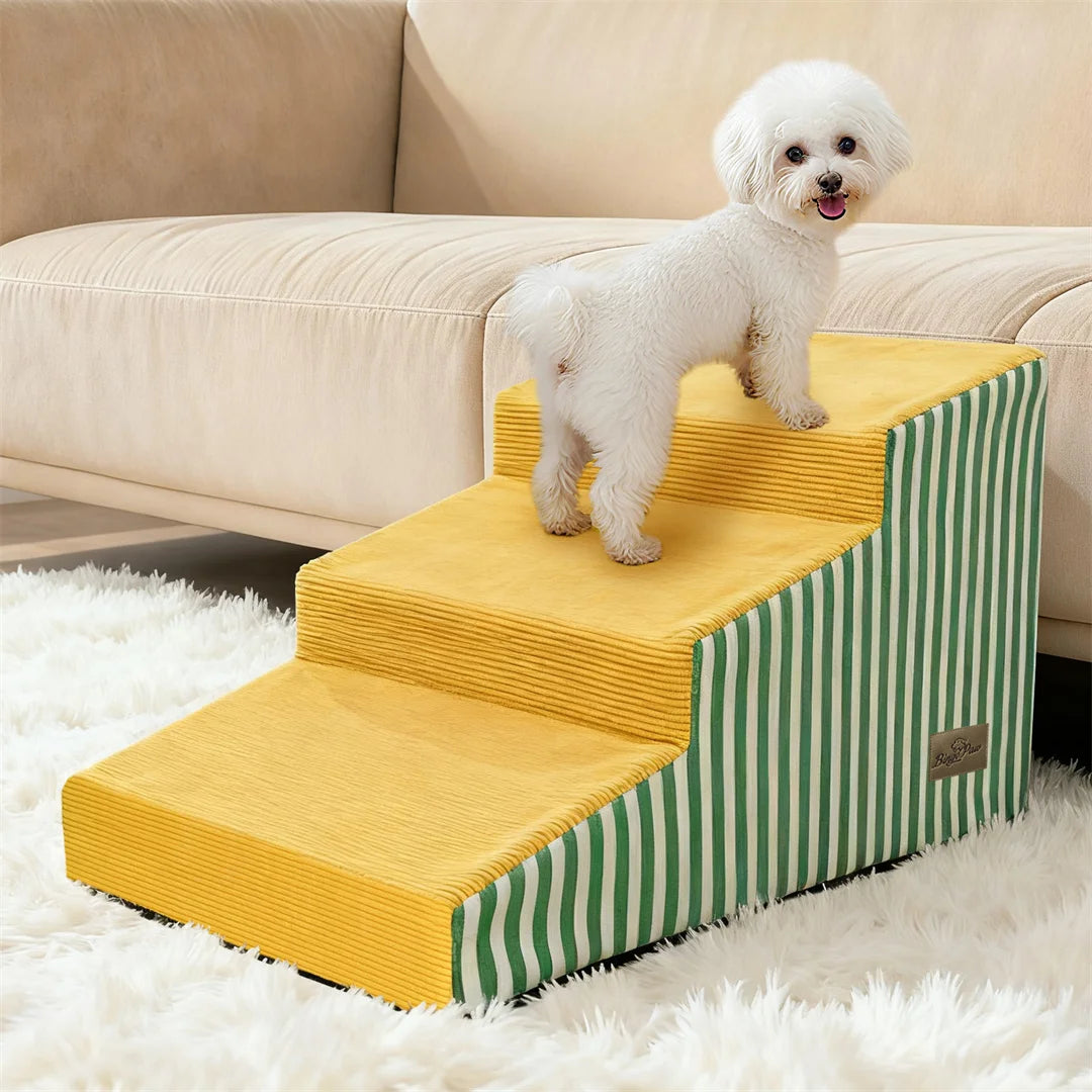 3/4/5 Steps High-Density Foam Dog Stairs