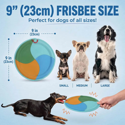 Floating dog frisbee toy