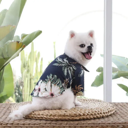 Hawaiian Style Pet Dog Clothes S