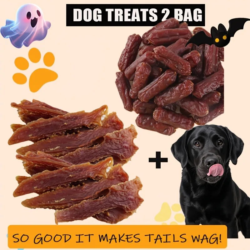 Dog Treats Assorted Pack – High-Protein Dried Chicken & Duck, Freeze-Dried Egg Yolk