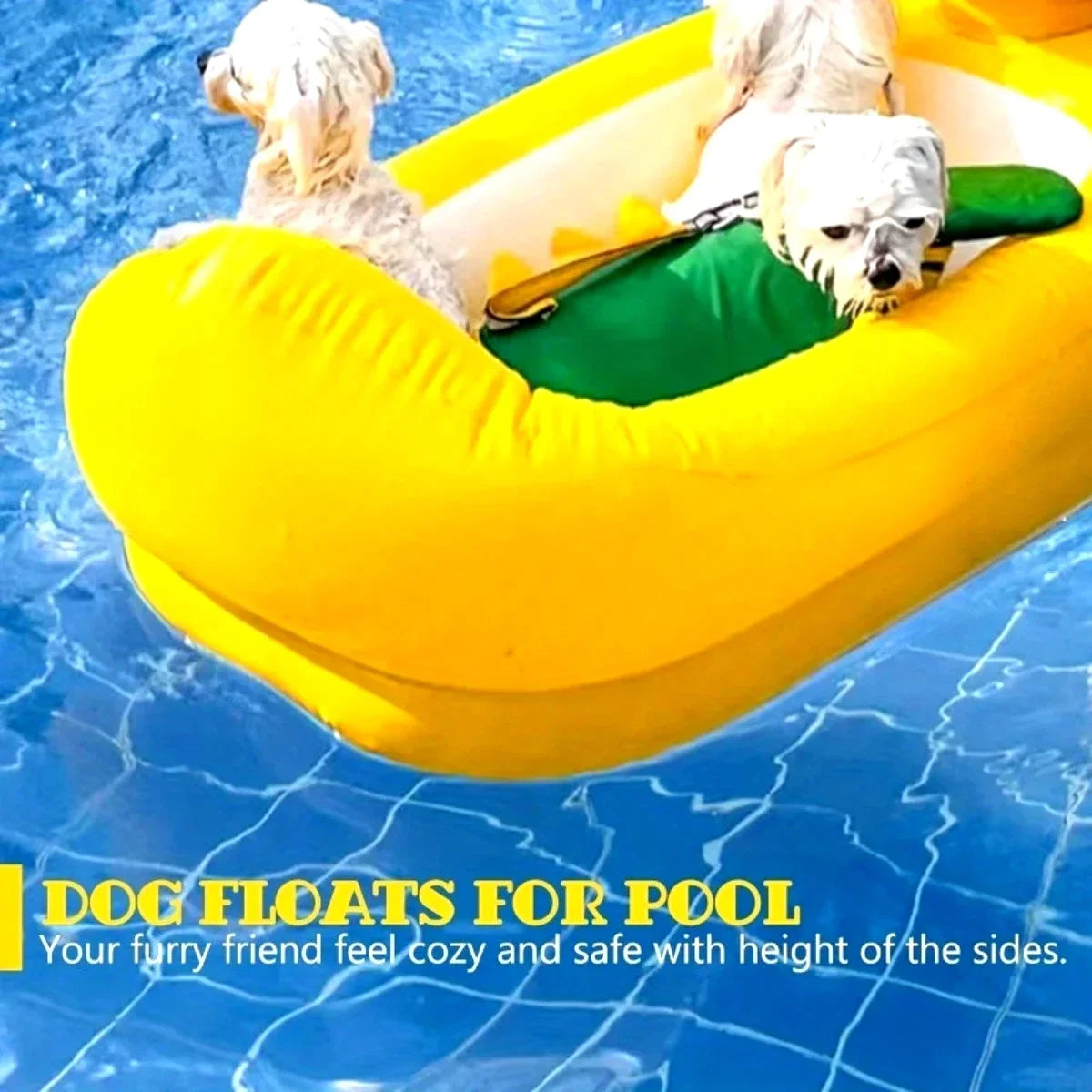 2in1 Dogs Pool Float