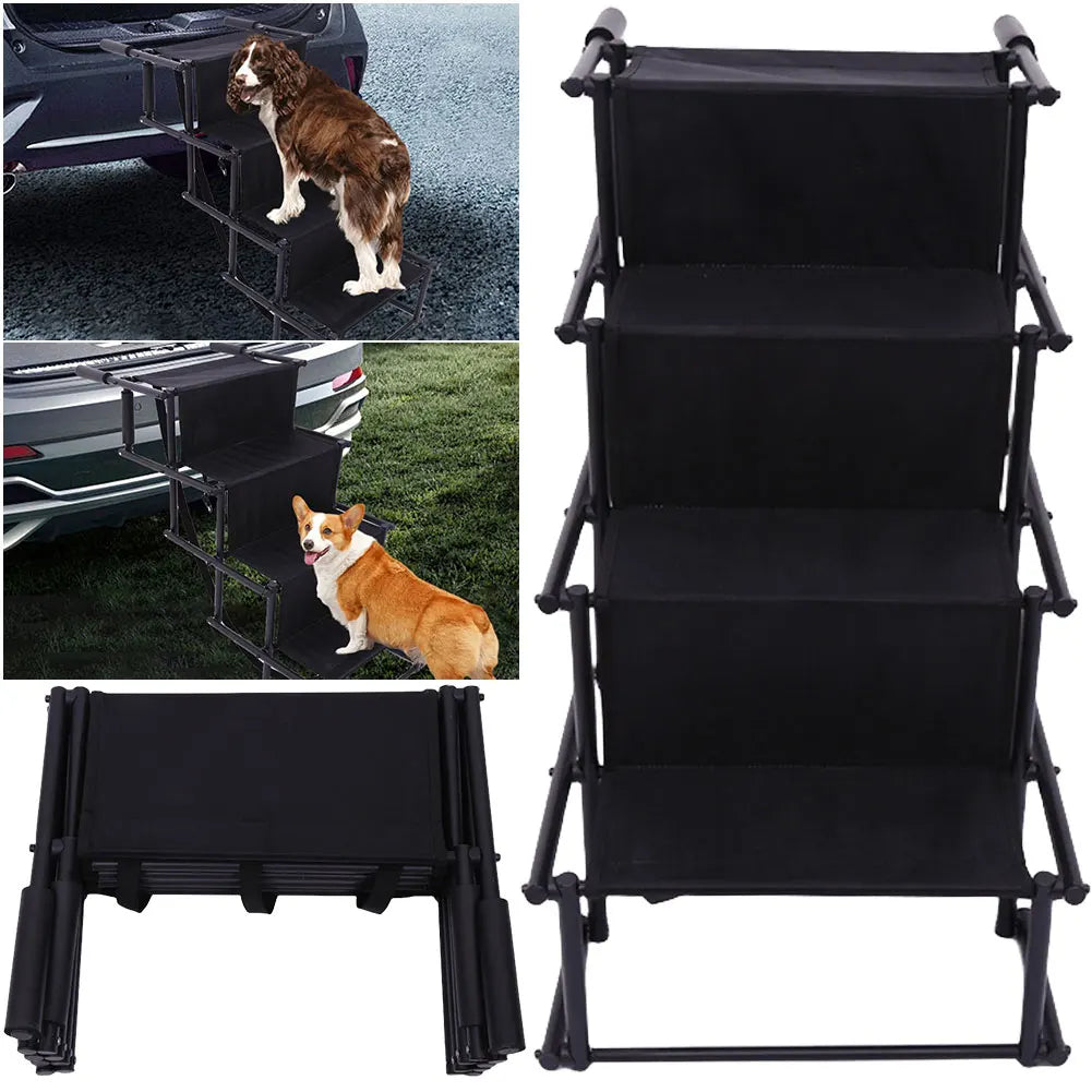 4 Steps Pet Ramp Foldable Dog Pet Ramp