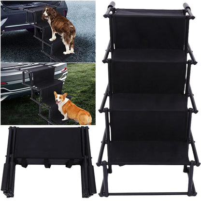 4 Steps Pet Ramp Foldable Dog Pet Ramp